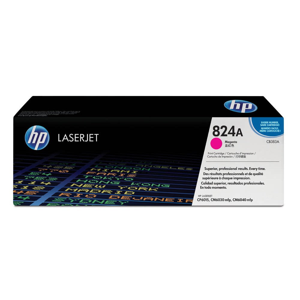 HP 824A magenta toner, 21,000 pages