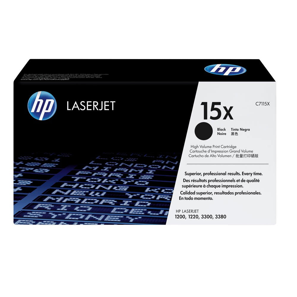 Toner HP 15X Schwarz, 3.500 Seiten