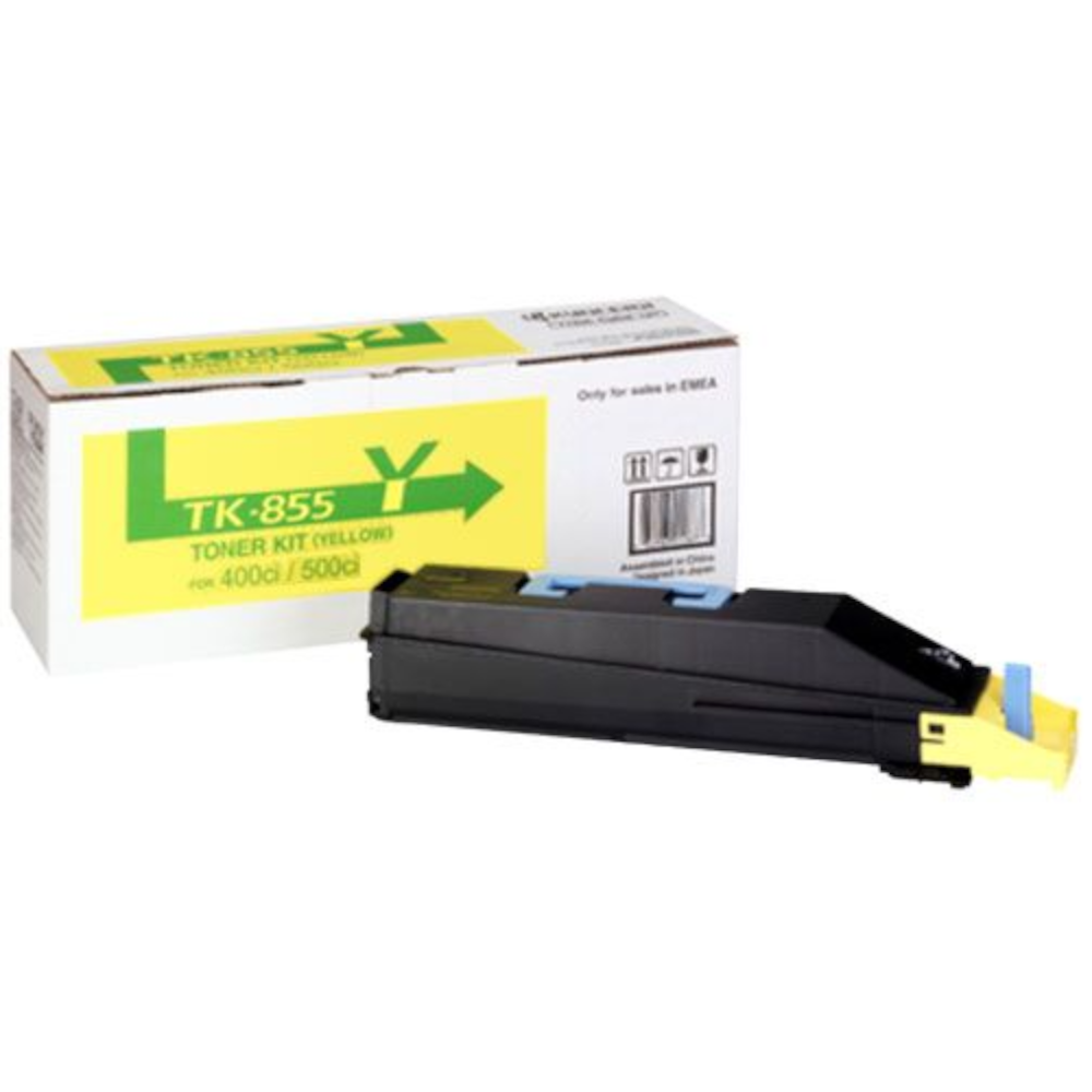 [TK855Y] Toner Kyocera TK-855Y / TK855Y jaune, 18 000 pages
