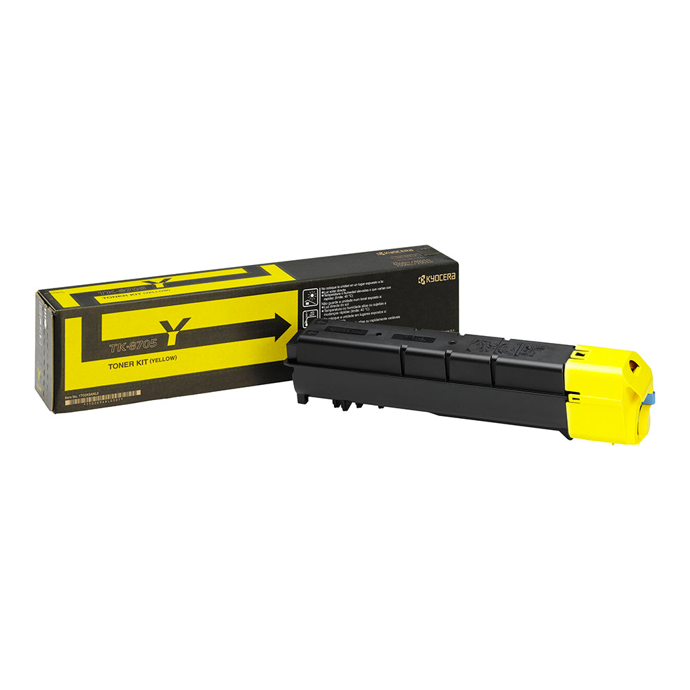 Toner Kyocera TK-8705Y Gelb, 30.000 Seiten