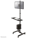 Neomounts FPMA-MOBILE1700 mobile workstation, 10 to 32 inch screen, black