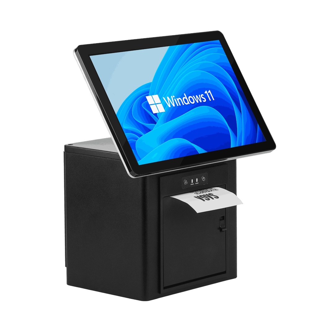 [CU101P] SAGA CUBO 10.1 10.1 inch compact touchscreen POS terminal with printer, Intel Celeron N97, 8 GB / 128 GB, Windows 11 or 