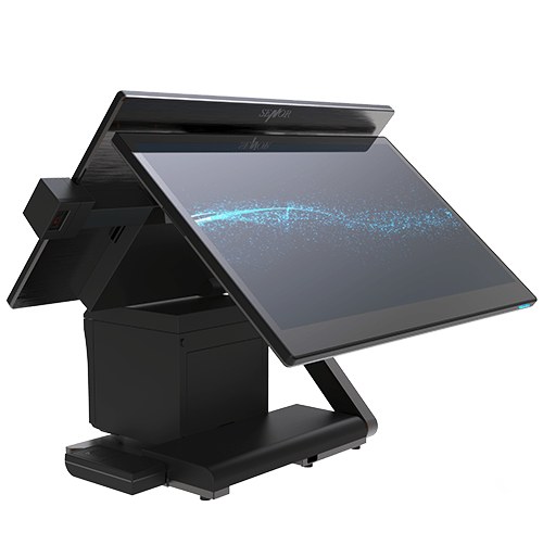 [XLCD100] SAGA X 15.6 11.6 inch customer display for point of sale terminal, No visible cable