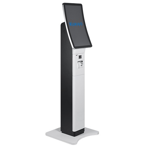 [KV236A] Borne de commande à écran incurvé 23,6 pouces SAGA KURVEO 23.6, Android 11, Version colonne 165 cm, 4 Go / 64 Go
