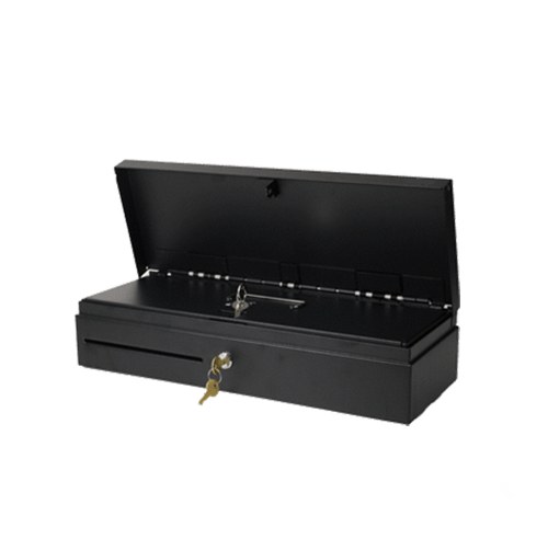 [SGDK170] SAGA SGDK-170 vertical flip top cash drawer, 5 bills / 8 coins, 6 coin block insert included, black