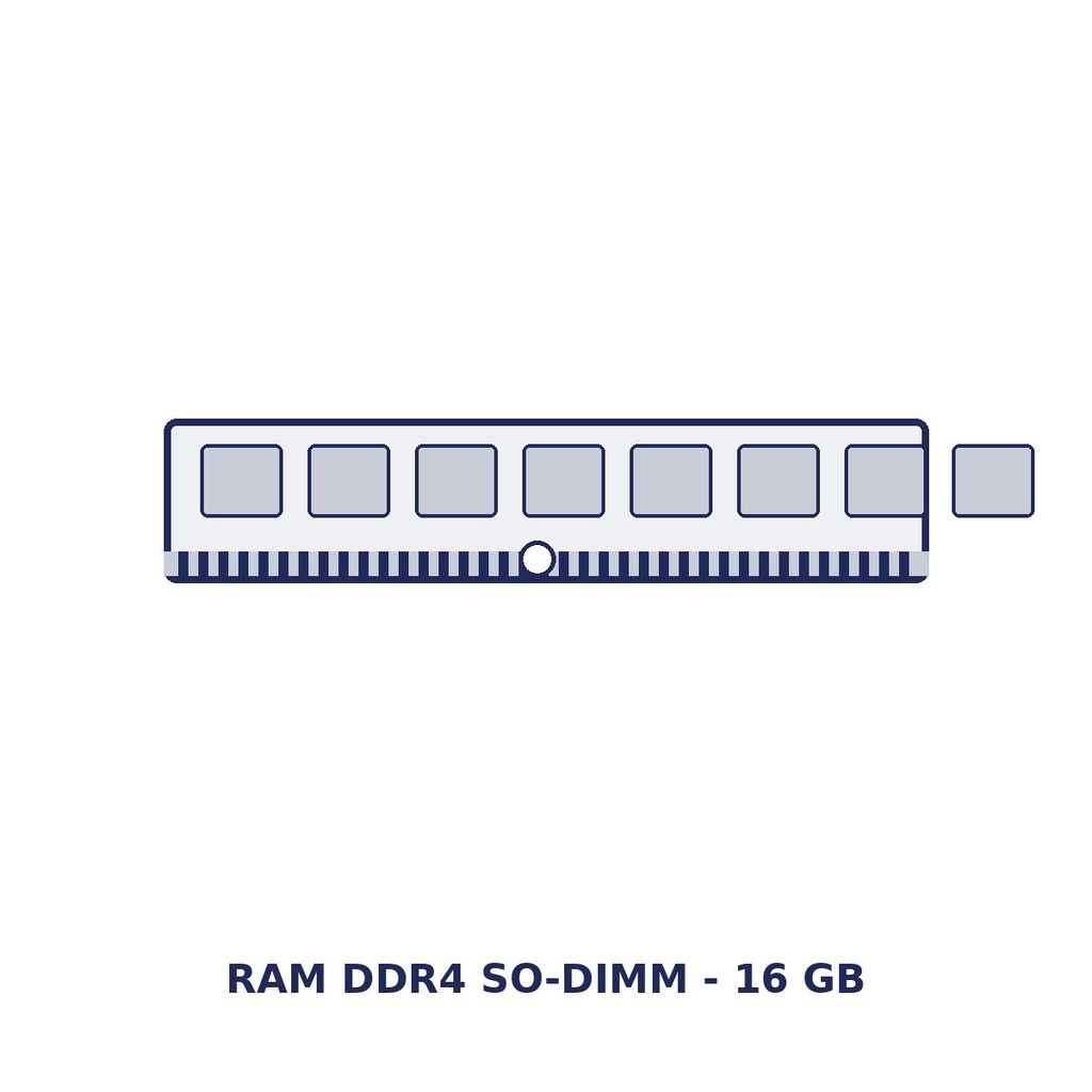 [SGRAM16GS] SAGA SG-RAM-16GS 16 GB DDR4 memory module, SO-DIMM, factory option