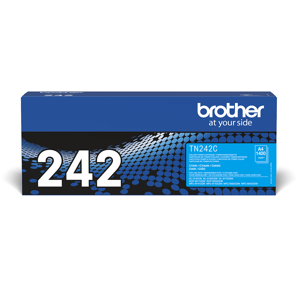 [TN242C] Brother Toner TN-242C / TN242C Cyan, 1.400 Seiten
