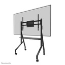 Chariot mobile pour écran Neomounts FL50-525BL1, 55 à 86 pouces, jusqu'à 76 kg, VESA 100x100 à 900x600, fixé