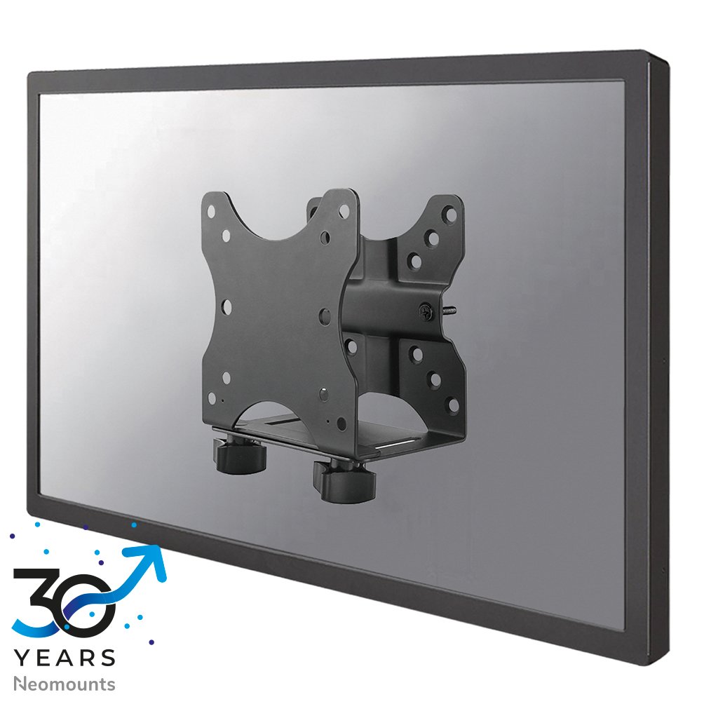 [NMTC100BLACK] Neomounts NM-TC100BLACK mini PC holder, up to 5 kg, VESA 50x50 to 100x100, Fixed