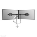 Neomounts DS75S-950WH2 monitor arm, 17 to 32 inch, up to 8 kg, 2 screens, VESA 75x75 to 100x100