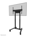Chariot mobile pour écran Neomounts FL55-875BL1, 55 à 100 pouces, jusqu'à 110 kg, VESA 100x100 à 800x600, fixé