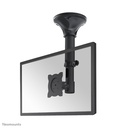 Support de plafond pour écran Neomounts FPMA-C025BLACK, 10 à 30 pouces, jusqu'à 12 kg, VESA 75x75 à 100x100, inclinaison