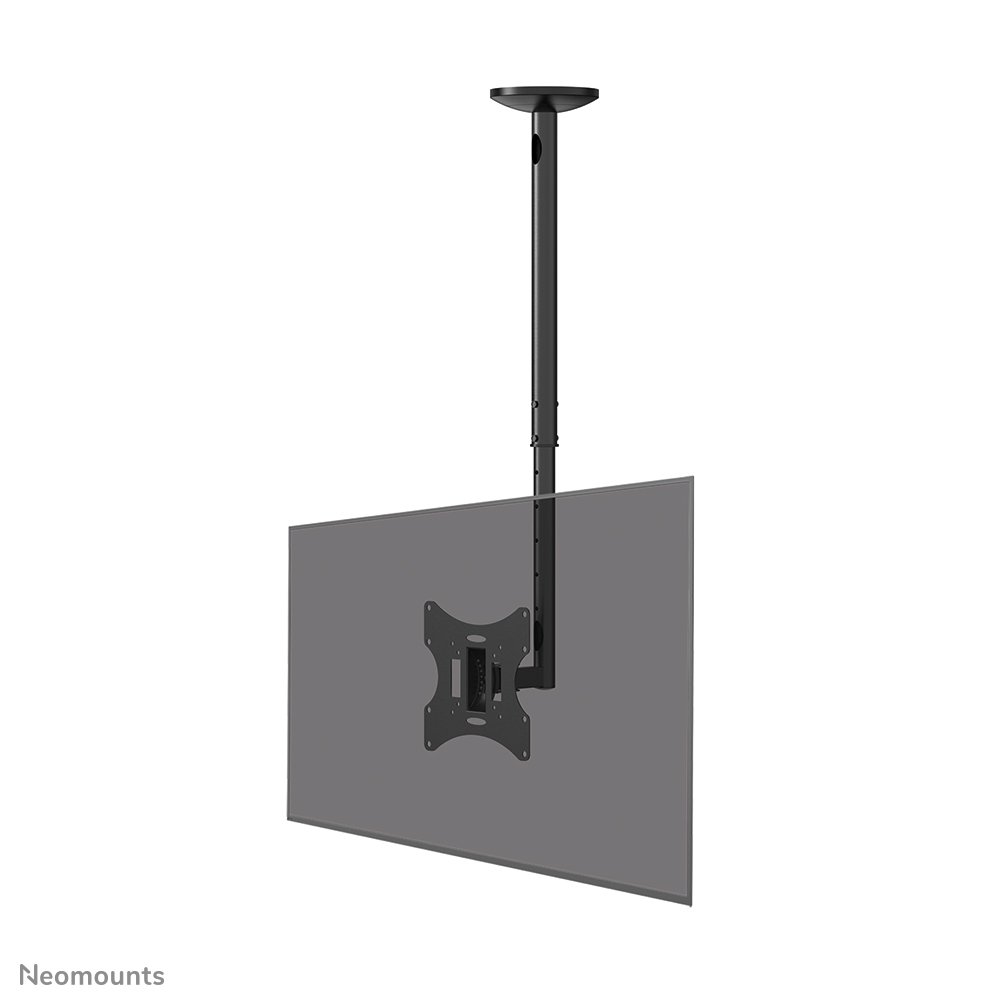 [FPMAC060BLACK] Neomounts FPMA-C060BLACK ceiling mount, 10 to 40 inch, up to 30 kg, VESA 75x75 to 200x200, Tilt, Swivel, Full motion