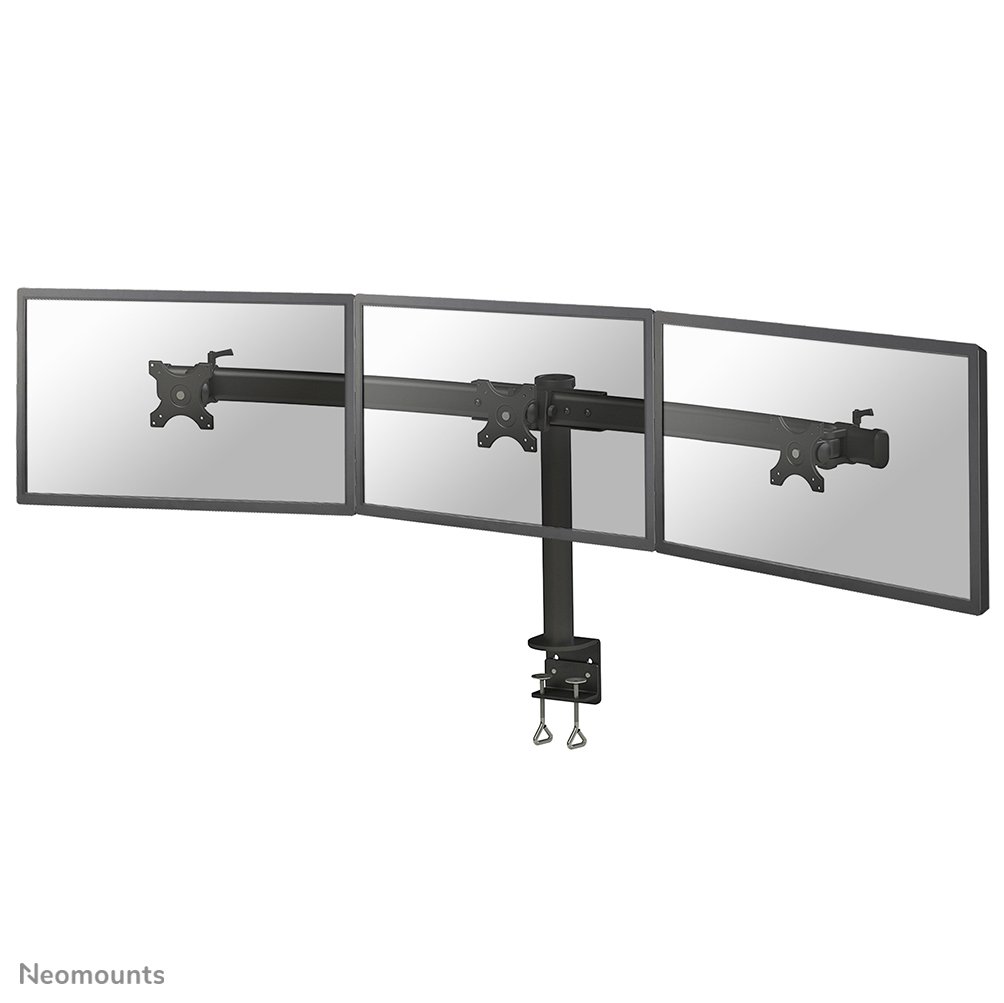 [FPMAD700D3] Neomounts FPMA-D700D3 Monitorarm, 10 bis 27 Zoll, bis 8 kg, 3 Bildschirme, VESA 75x75 bis 100x100