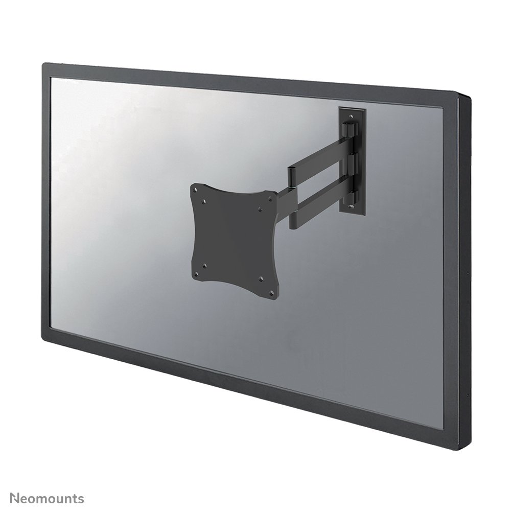 [FPMAW830BLACK] Support mural pour écran Neomounts FPMA-W830BLACK, 10 à 27 pouces, jusqu'à 12 kg, VESA 75x75 à 100x100, inclinaison