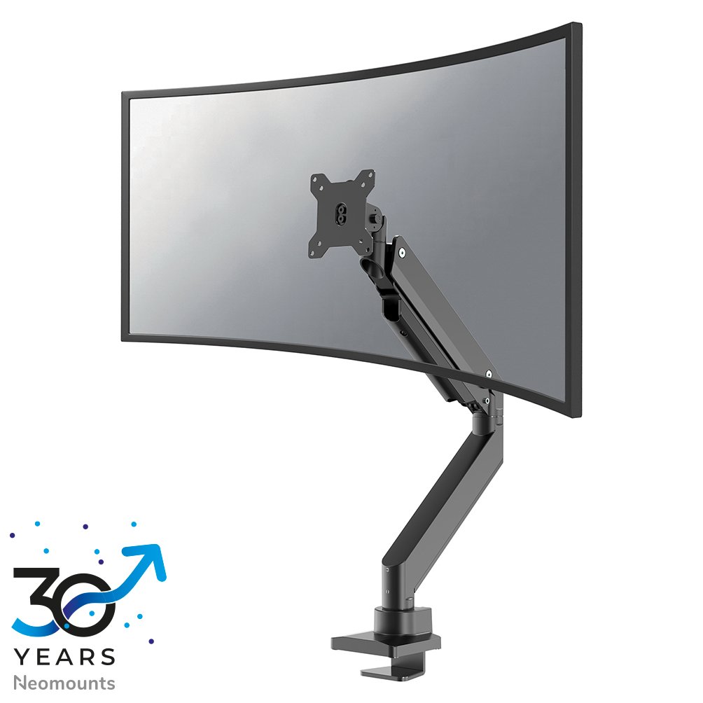 [NMD775BLACKPLUS] Neomounts NM-D775BLACKPLUS monitor arm, 10 to 49 inch, up to 18 kg, VESA 75x75 to 100x100, Full motion