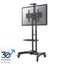 Neomounts NM-M1700BLACK display trolley, 32 to 75 inch, up to 50 kg, VESA 200x200 to 600x400, Fixed