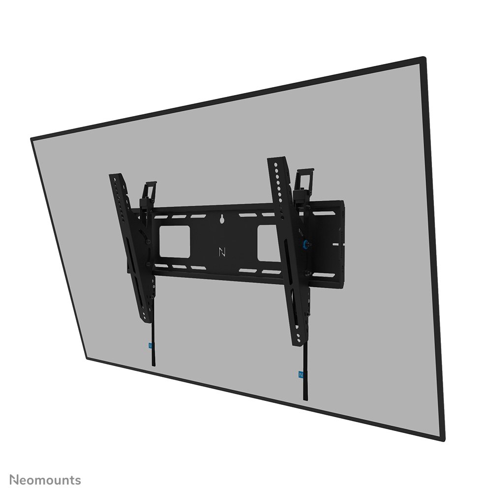 Support mural pour écran Neomounts WL35-750BL16, 42 à 86 pouces, jusqu'à 125 kg, VESA 100x100 à 600x400, inclinaison
