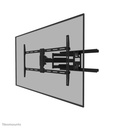 Support mural pour écran Neomounts WL40-550BL18, 43 à 75 pouces, jusqu'à 45 kg, VESA 200x100 à 800x400, inclinaison