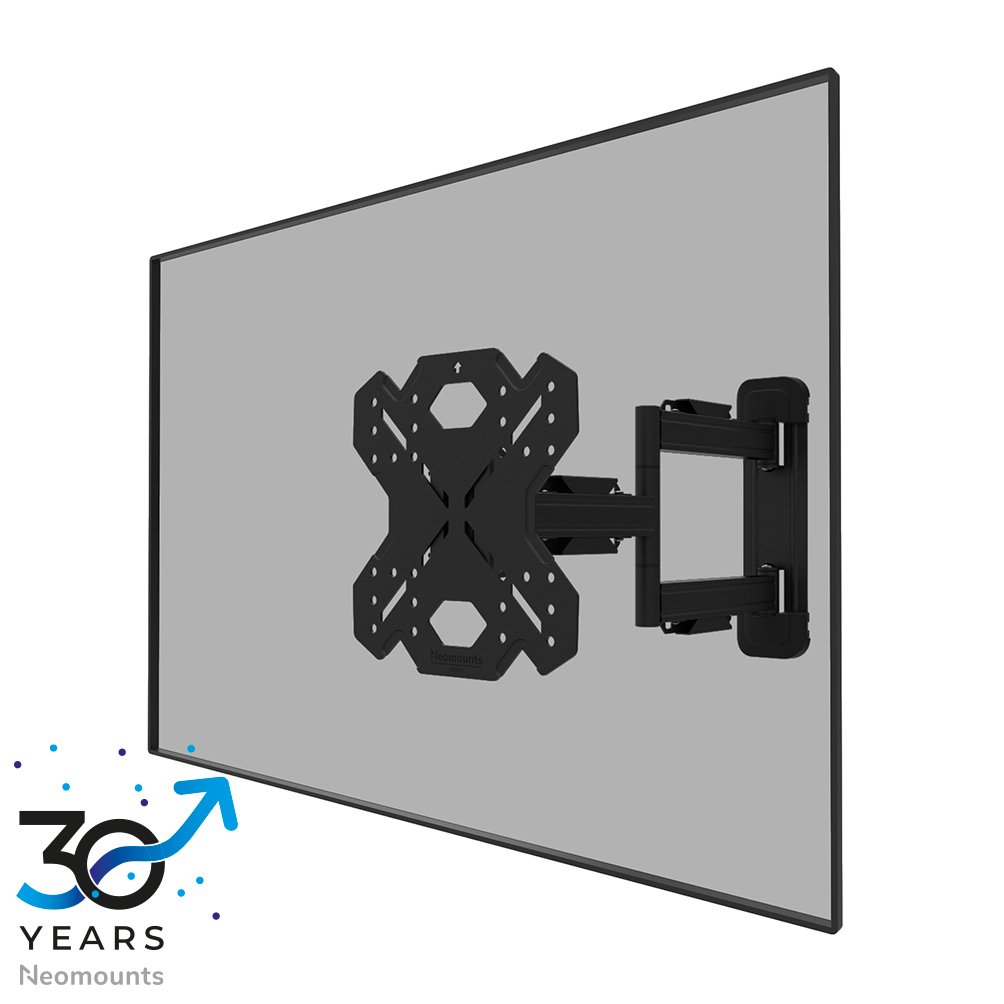 [WL40S850BL12] Support mural pour écran Neomounts WL40S-850BL12, 32 à 55 pouces, jusqu'à 40 kg, VESA 100x100 à 200x200, inclinaison