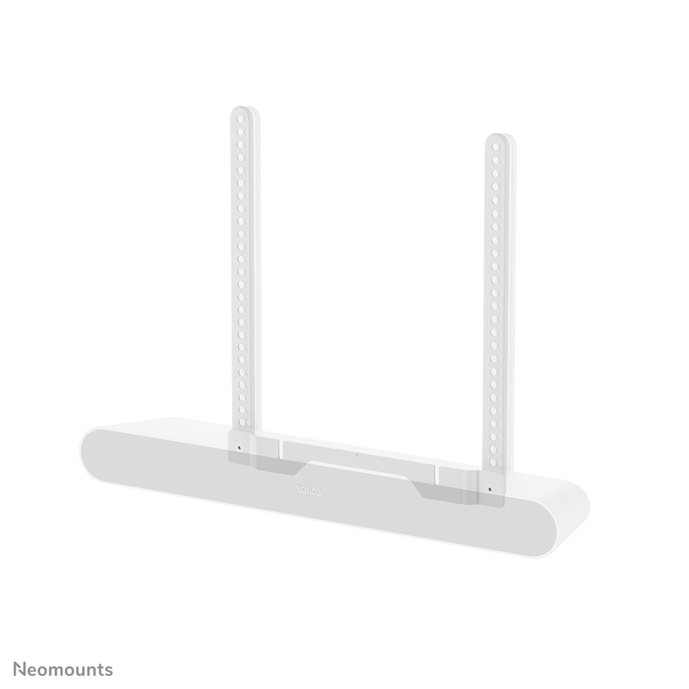 [AV35724WH1] Neomounts AV35-724WH1 Videobar-Halterung, 75 Zoll, bis 2 kg, VESA 200x200 bis 600x400, Fixiert