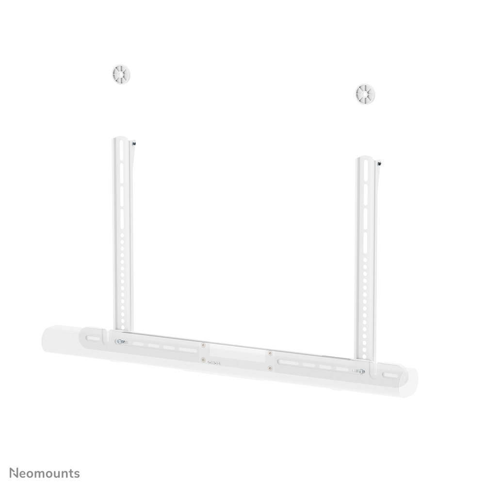 [AV35727WH1] Neomounts AV35-727WH1 Videobar-Halterung, 75 Zoll, bis 10 kg, VESA 200x200 bis 600x400, Fixiert