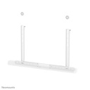 Support pour barre de visioconférence Neomounts AV35-727WH1, 75 pouces, jusqu'à 10 kg, VESA 200x200 à 600x400, fixé