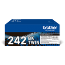 Brother Toner-Doppelpack TN-242BKTWIN / TN242BKTWIN Schwarz, 2 x 2.500 Seiten