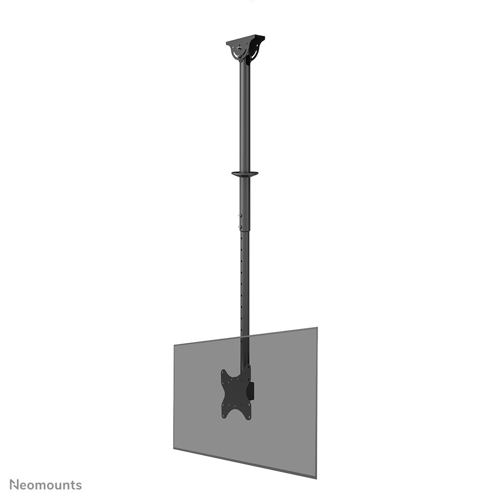 Neomounts CL35-340BL12 ceiling mount, 23 to 42 inch, up to 50 kg, VESA 100x100 to 200x200, Full motion