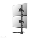 Pied support d'écran Neomounts DS45-600BL2V, 10 à 32 pouces, jusqu'à 9 kg, 2 écrans, VESA 75x75 à 100x100