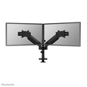 Neomounts DS65S-950BL2 monitor arm, 24 to 34 inch, up to 11 kg, 2 screens, VESA 75x75 to 100x100
