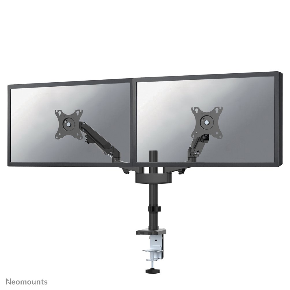 [DS70750BL2] Neomounts DS70-750BL2 monitor arm, 17 to 27 inch, up to 7 kg, 2 screens, VESA 75x75 to 100x100