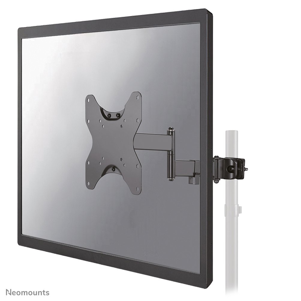 [FL40450BL12] Neomounts FL40-450BL12 Stangenhalterung, 23 bis 42 Zoll, bis 25 kg, VESA 75x75 bis 200x200, Neigen, Rotieren, Schwenken