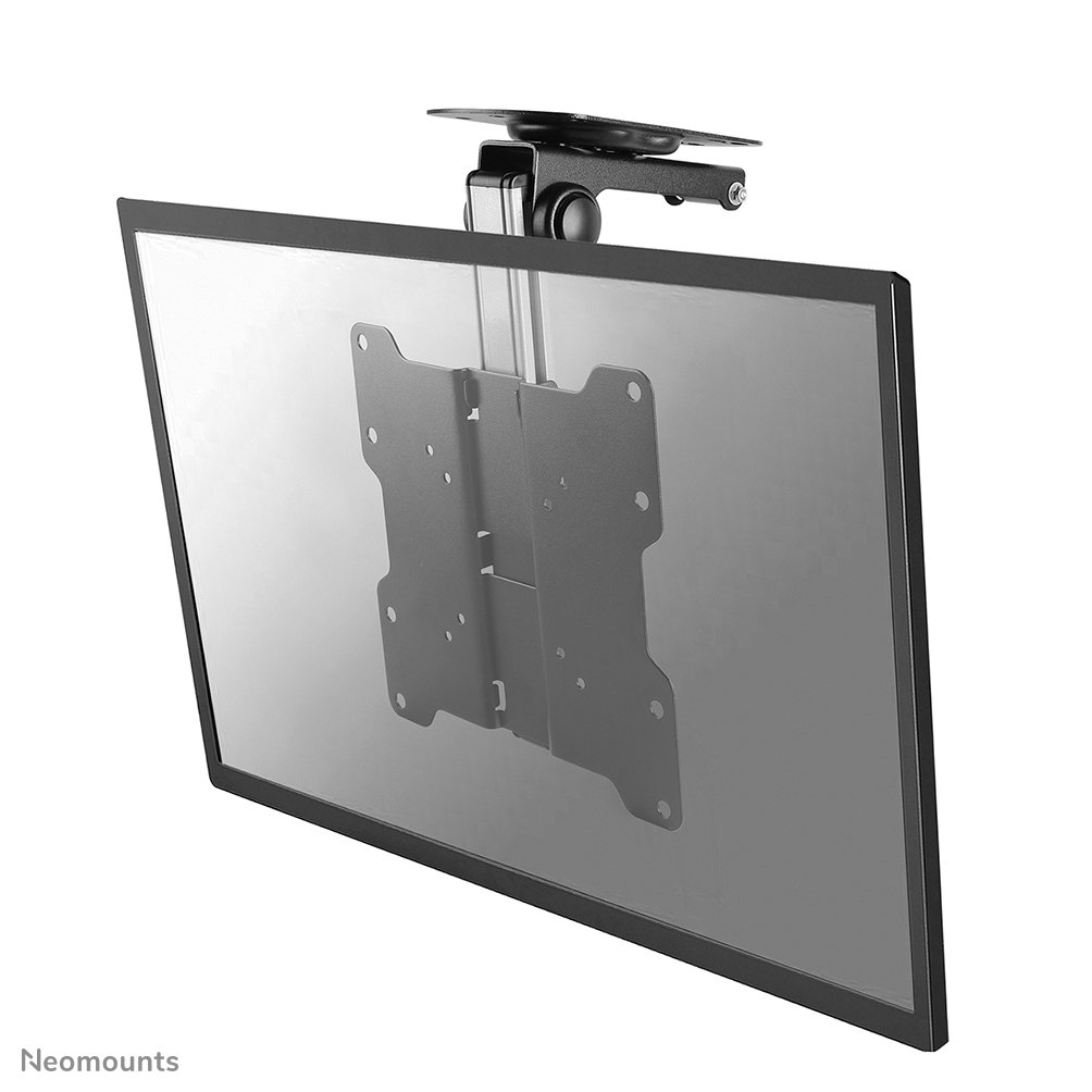 Support de plafond pour écran Neomounts FPMA-C020BLACK, 10 à 40 pouces, jusqu'à 20 kg, VESA 75x75 à 200x200, inclinaison