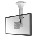 Support de plafond pour écran Neomounts FPMA-C025SILVER, 10 à 30 pouces, jusqu'à 12 kg, VESA 75x75 à 100x100