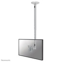 Neomounts FPMA-C050SILVER ceiling mount, 10 to 30 inch, up to 20 kg, VESA 50x50 to 100x100, Tilt, Swivel, Full motion