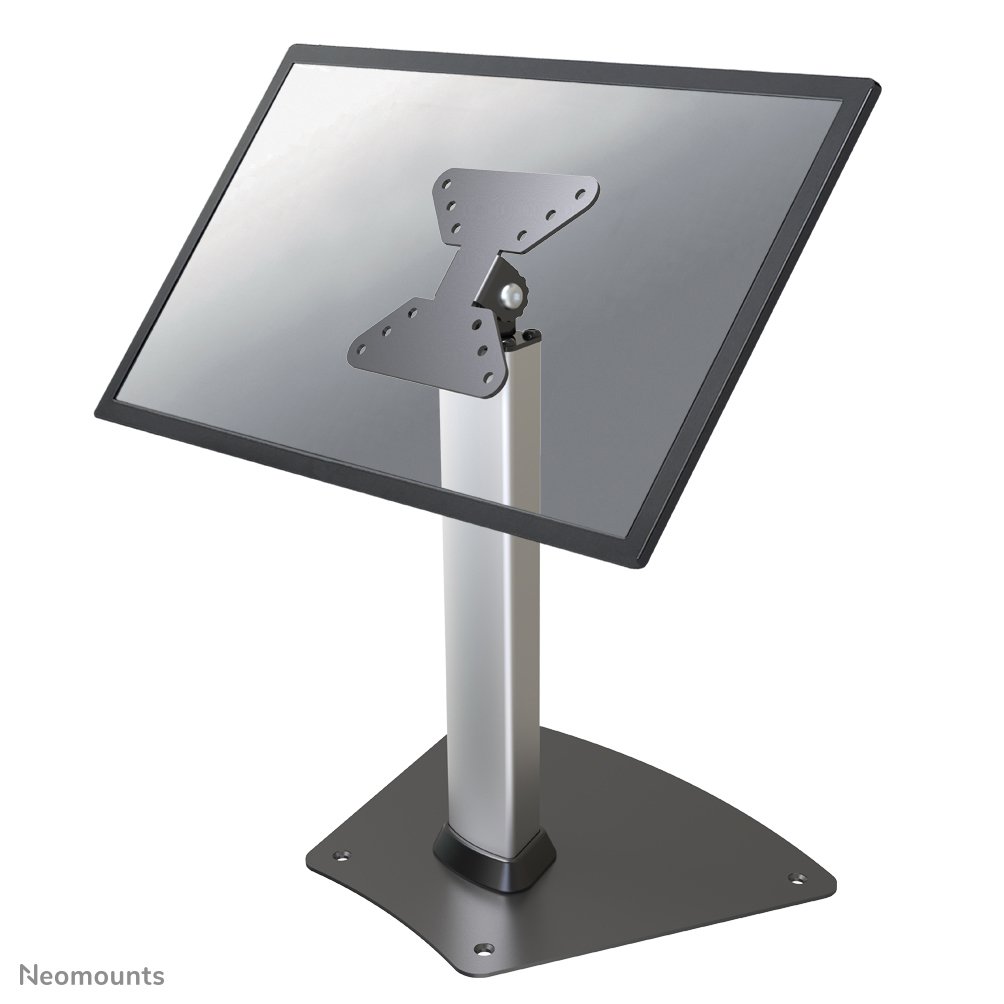 Neomounts FPMA-D1500SILVER Monitorständer, 10 bis 32 Zoll, bis 10 kg, VESA 50x50 bis 100x100