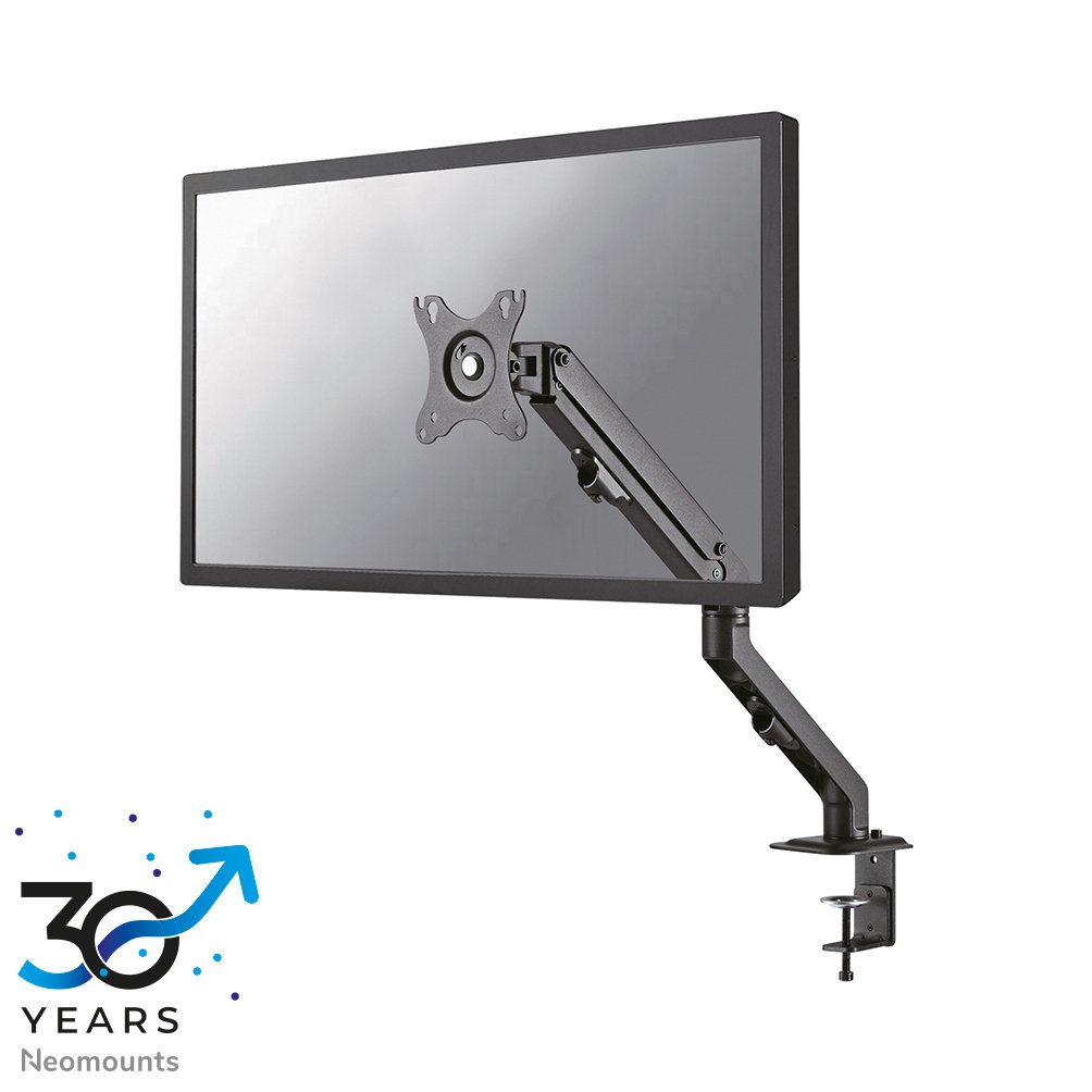 [FPMAD650BLACK] Neomounts FPMA-D650BLACK Monitorarm, 17 bis 27 Zoll, bis 7 kg, VESA 75x75 bis 100x100, Voll beweglich