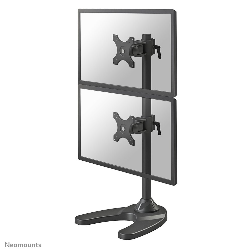 [FPMAD700DDV] Neomounts FPMA-D700DDV monitor stand, 10 to 27 inch, up to 6 kg, 2 screens, VESA 75x75 to 100x100
