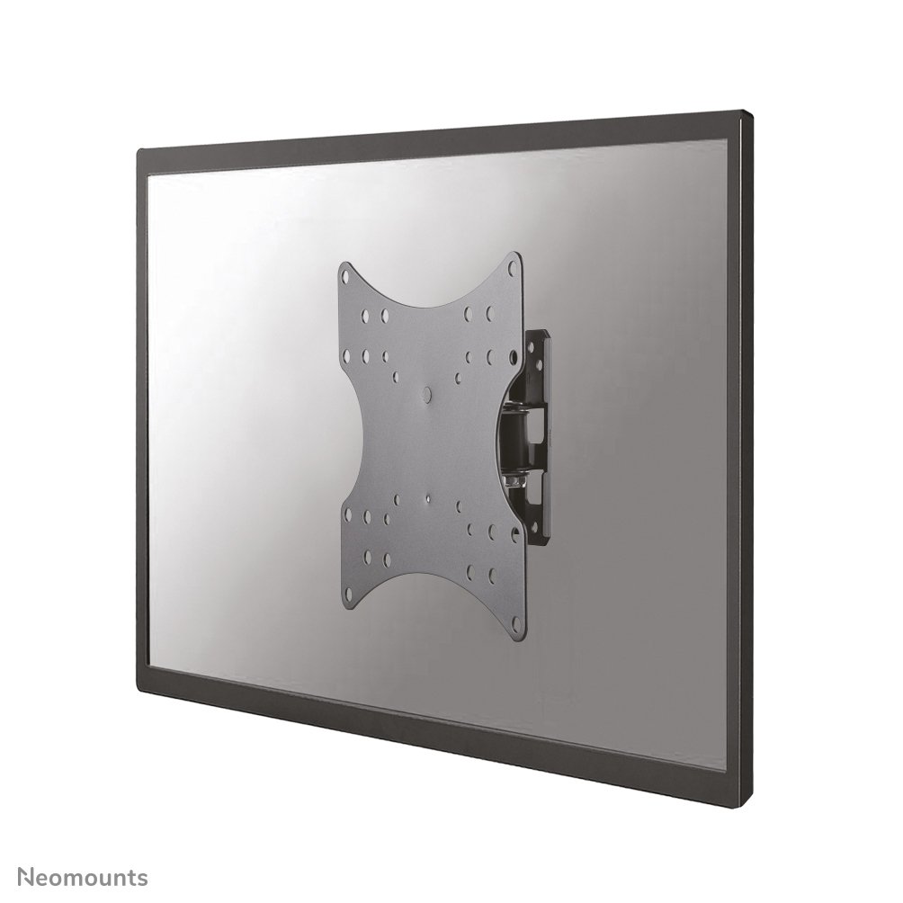 Support mural pour écran Neomounts FPMA-W115BLACK, 10 à 40 pouces, jusqu'à 20 kg, VESA 75x75 à 200x200, inclinaison