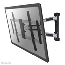 Neomounts LED-W700SILVER Wandhalterung, 32 bis 60 Zoll, bis 35 kg, VESA 200x200 bis 600x400, Neigen, Schwenken