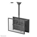 Support de plafond pour écran Neomounts NM-C440DBLACK, 32 à 60 pouces, jusqu'à 45 kg, 2 écrans, VESA 200x200 à 400x400