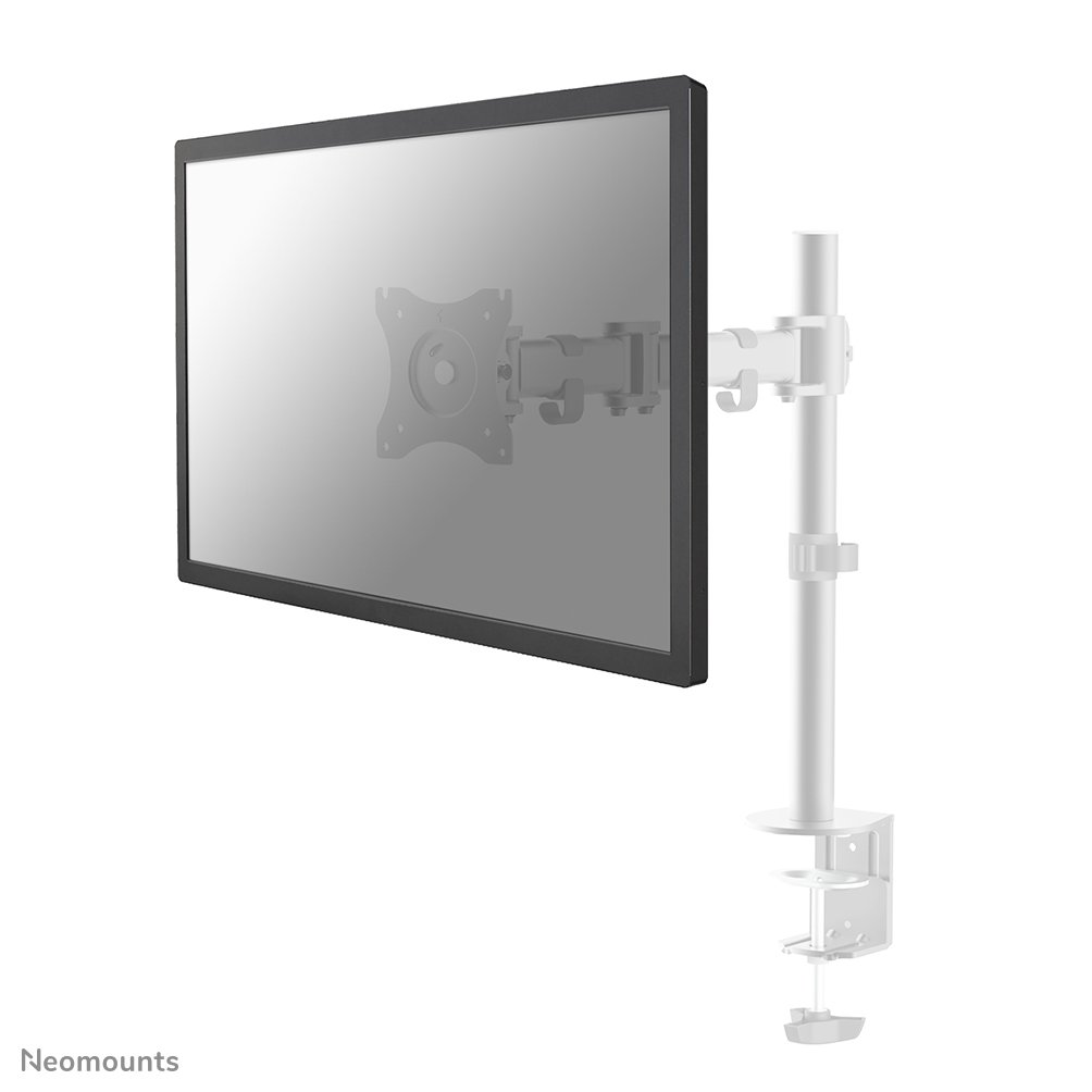 Neomounts NM-D135WHITE monitor arm, 10 to 30 inch, up to 8 kg, VESA 75x75 to 100x100, Tilt, Rotate, Swivel, Full motion