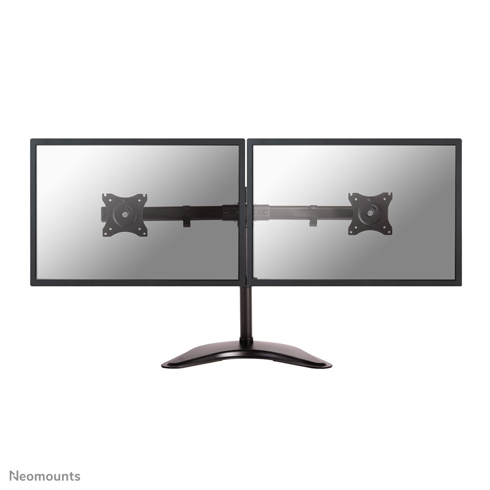 Neomounts NM-D335DBLACK monitor arm, 10 to 27 inch, up to 8 kg, 2 screens, VESA 75x75 to 100x100