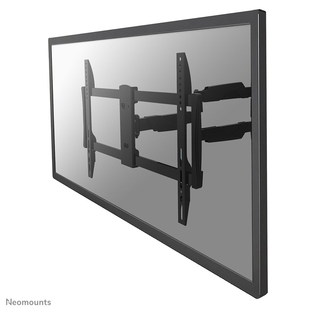 Neomounts NM-W460BLACK Wandhalterung, 32 bis 60 Zoll, bis 30 kg, VESA 200x200 bis 600x400, Neigen, Rotieren, Schwenken