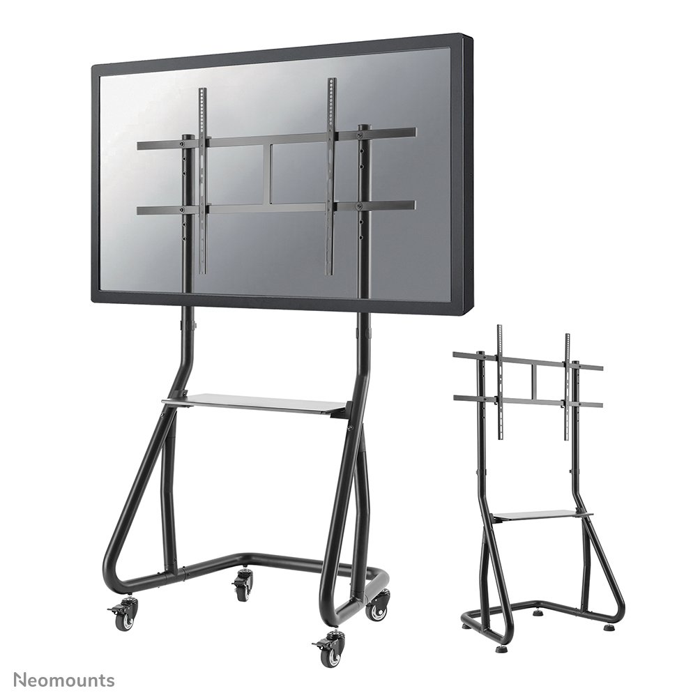 [NSM3800BLACK] Neomounts NS-M3800BLACK Display-Rollwagen, 60 bis 100 Zoll, bis 100 kg, VESA 200x200 bis 1000x600, Fixiert