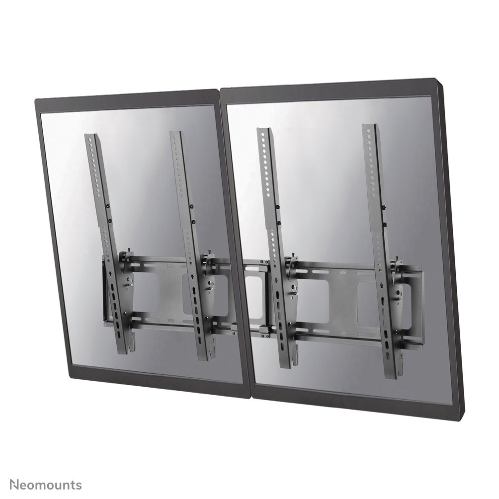 [NSWMB200PBLACK] Neomounts NS-WMB200PBLACK menu board mount, 40 to 52 inch, up to 50 kg, 2 screens, VESA 200x200 to 400x600