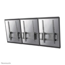 Support mural pour panneau de menu Neomounts NS-WMB300PBLACK, 40 à 52 pouces, jusqu'à 50 kg, 3 écrans