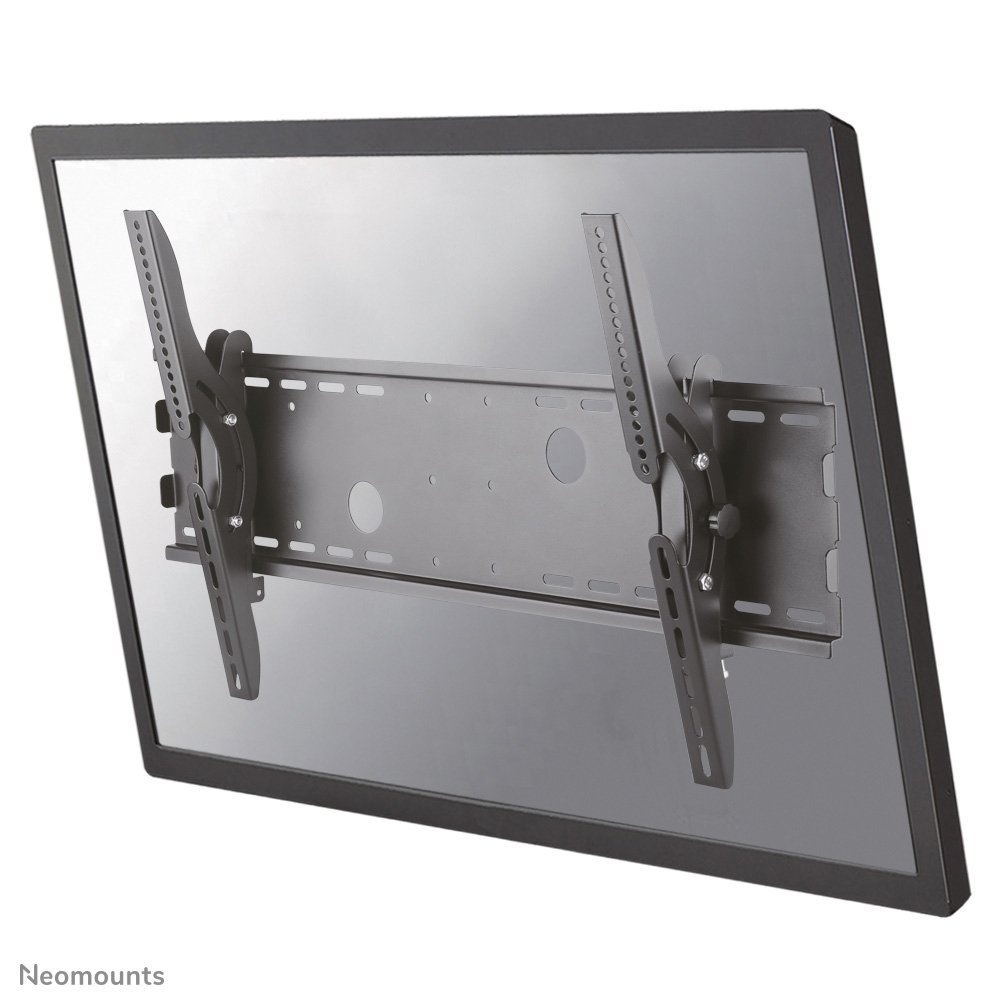 Support mural pour écran Neomounts PLASMA-W200BLACK, 37 à 85 pouces, jusqu'à 100 kg, VESA 200x200 à 865x480, inclinaison