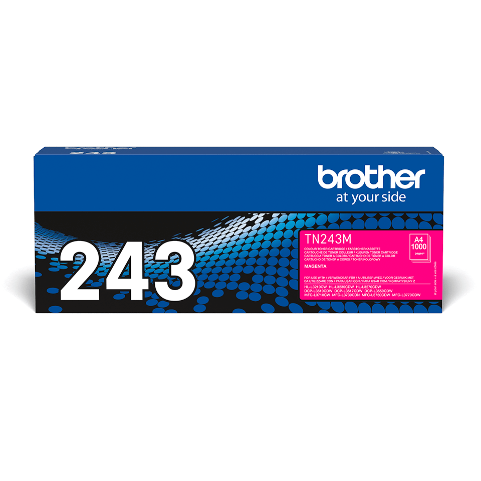 [TN243M] Brother Toner TN-243M / TN243M Magenta, 1.000 Seiten
